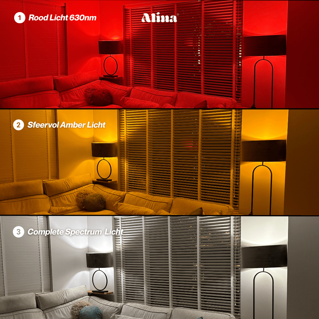 3 Kleuren Licht Lamp E14