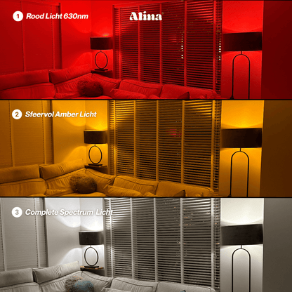3 Kleuren Licht Lamp E27