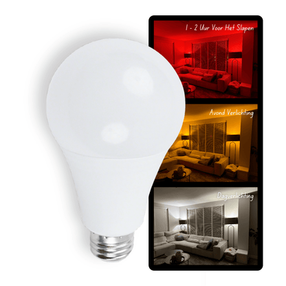 3 Kleuren Licht Lamp E27