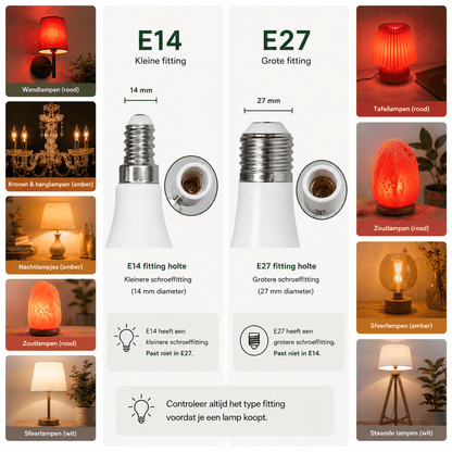 3 Kleuren Licht Lamp E14