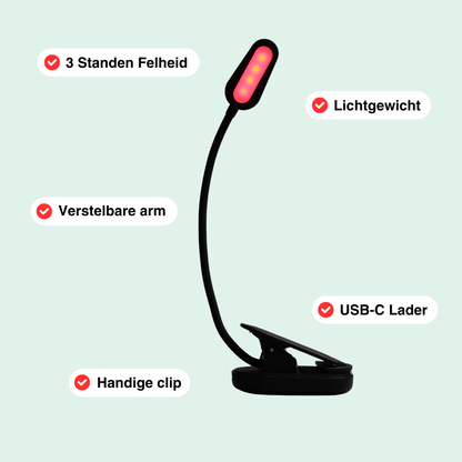 Rood Licht Leeslamp